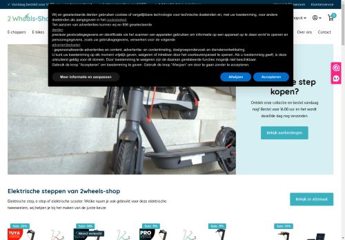 Screenshot van 2wheels-shop.nl