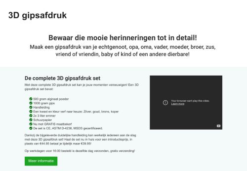 Screenshot van 3dgipsafdruk.nl