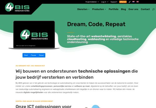 Screenshot van 4bis.nl