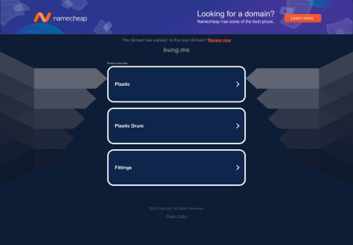 Screenshot van bung.me