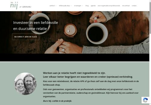 Screenshot van buronij.nl
