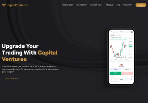 Screenshot van capital-ventures.io