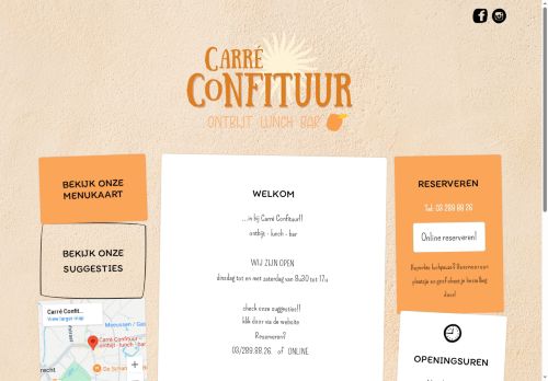 Screenshot van carre-confituur.be
