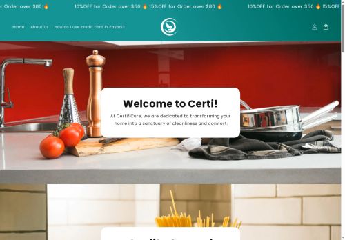 Screenshot van certificure.co