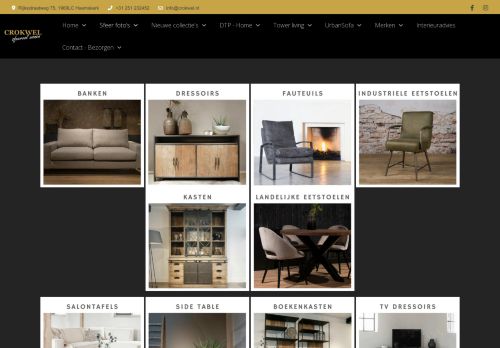 Screenshot van crokwel.nl
