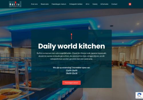Screenshot van dailyworldkitchen-waregem.be