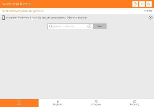 Screenshot van dev.maasbode.eu