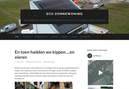 Screenshot van ecozonnewoning.nl