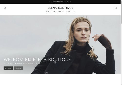 Screenshot van elena-boutique.online