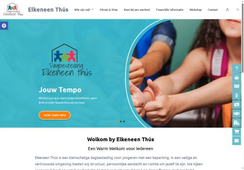 Screenshot van elkeneenthus.nl