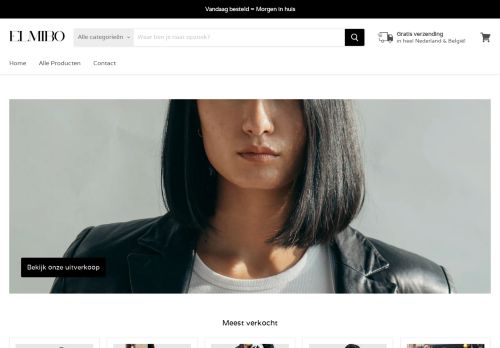 Screenshot van elmibo.nl