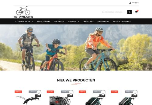 Screenshot van fietsvandoorn.shop