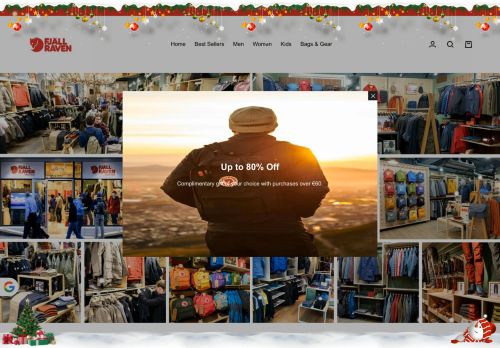 Screenshot van fjallravenstores.shop