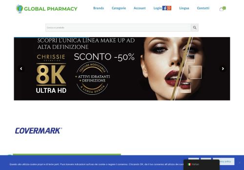 Screenshot van globalpharmacy.it