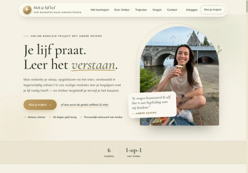 Screenshot van hebjelijflief.be