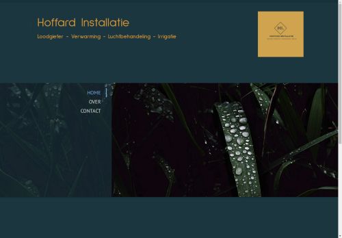Screenshot van hoffardinstallatie.nl