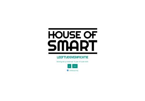 Screenshot van houseofsmart.nl