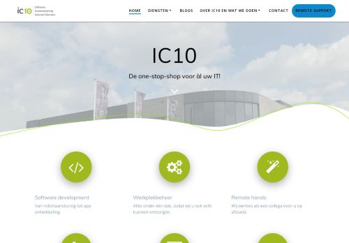 Screenshot van ic10.nl