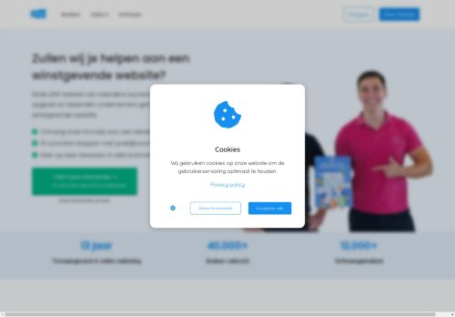 Screenshot van imu.nl