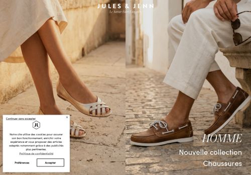 Screenshot van julesjenn.com