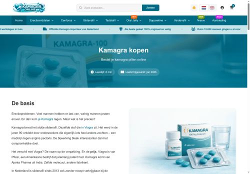 Screenshot van kamagra-online.nl
