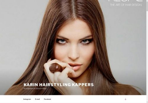 Screenshot van karinhairstyling.nl