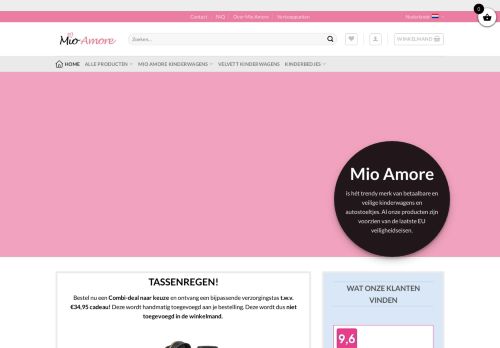 Screenshot van mio-amore.com