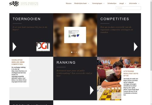 Screenshot van nbsb.nl