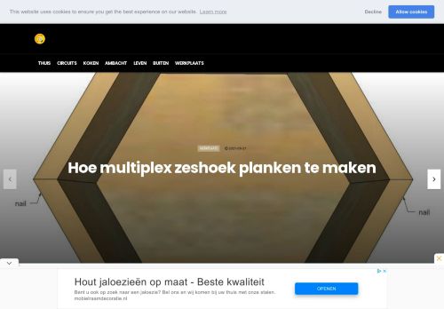 Screenshot van nl.thesouthshow.com