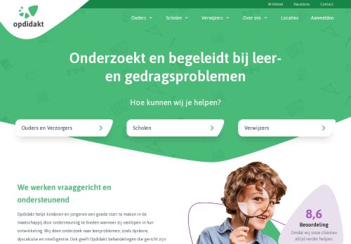 Screenshot van opdidakt.nl