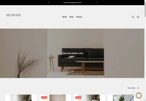 Screenshot van richwood-home.shop