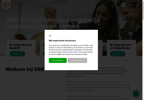 Screenshot van s-bb.nl