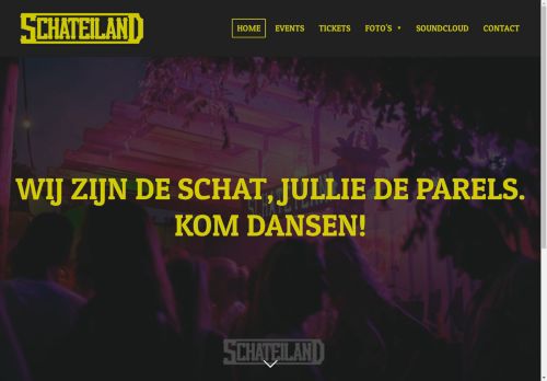 Screenshot van schateiland-event.nl