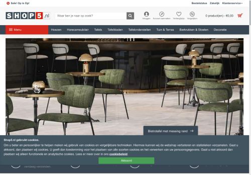 Screenshot van shop5.nl