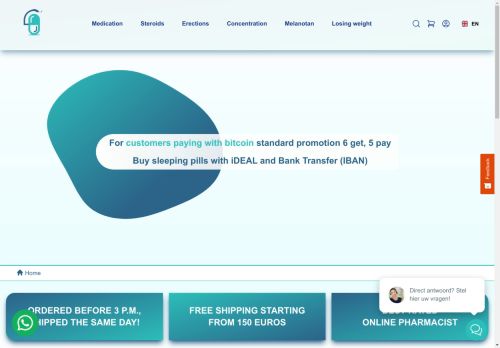 Screenshot van slaappillen-kopen.net