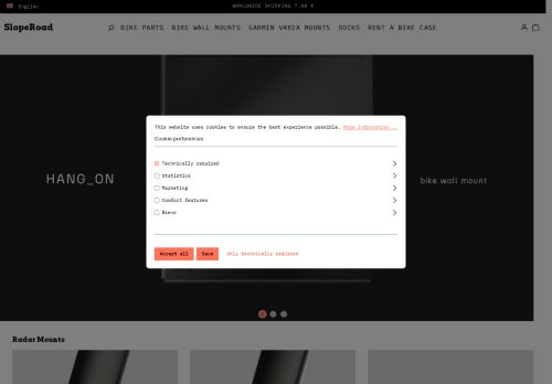 Screenshot van sloperoad.com