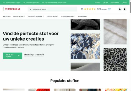 Screenshot van stofnodig.nl