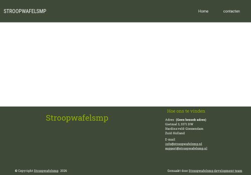 Screenshot van stroopwafelsmp.nl