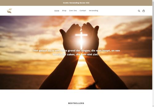 Screenshot van thefreshfaith.co