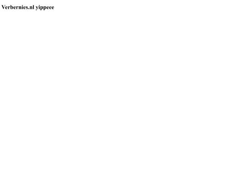 Screenshot van verbernies.nl