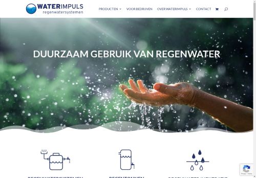 Screenshot van waterimpuls.nl