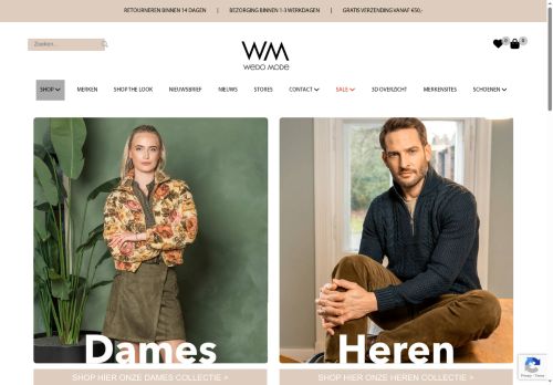 Screenshot van wedo-mode.nl