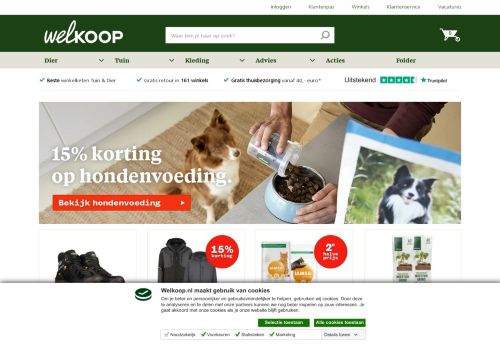 Screenshot van welkoop.nl