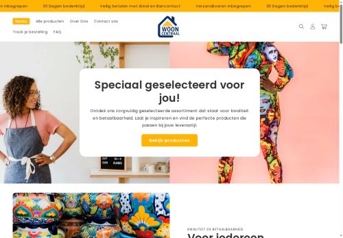 Screenshot van wooncentraal.nl