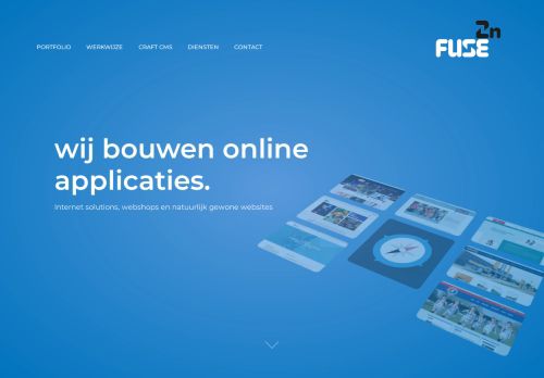Screenshot van 2nfuse.nl