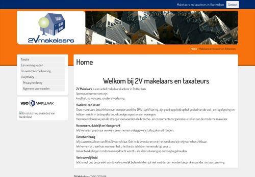 Screenshot van 2vmakelaars.nl