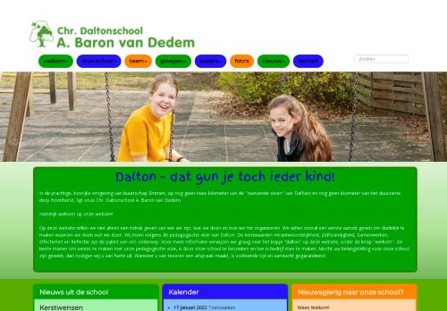 Screenshot van abaronvandedemschool.nl