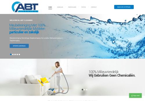 Screenshot van abt-cleaning.nl