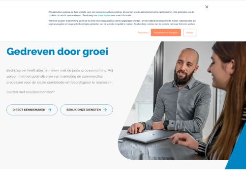 Screenshot van addmark.nl