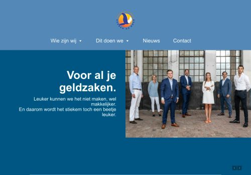 Screenshot van adviesbureau-deboer.nl